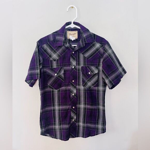 Wrangler | vintage pearl button western shirt - Picture 1 of 5